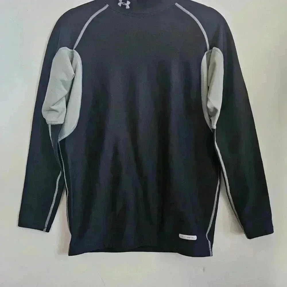 UA‎ Under Armour Black Pullover Fleece Jacket Big Boys XL